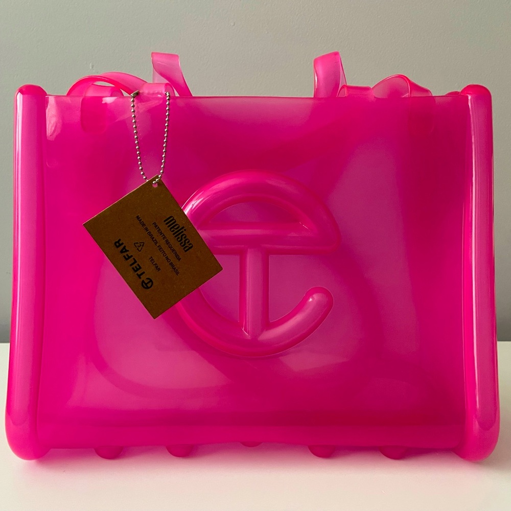 ✨Exclusive✨ Melissa x Telfar Medium Jelly Shopper Tote | 100% Recyclable